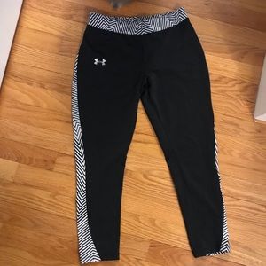 Like New Under Armour Capri Legging- XS